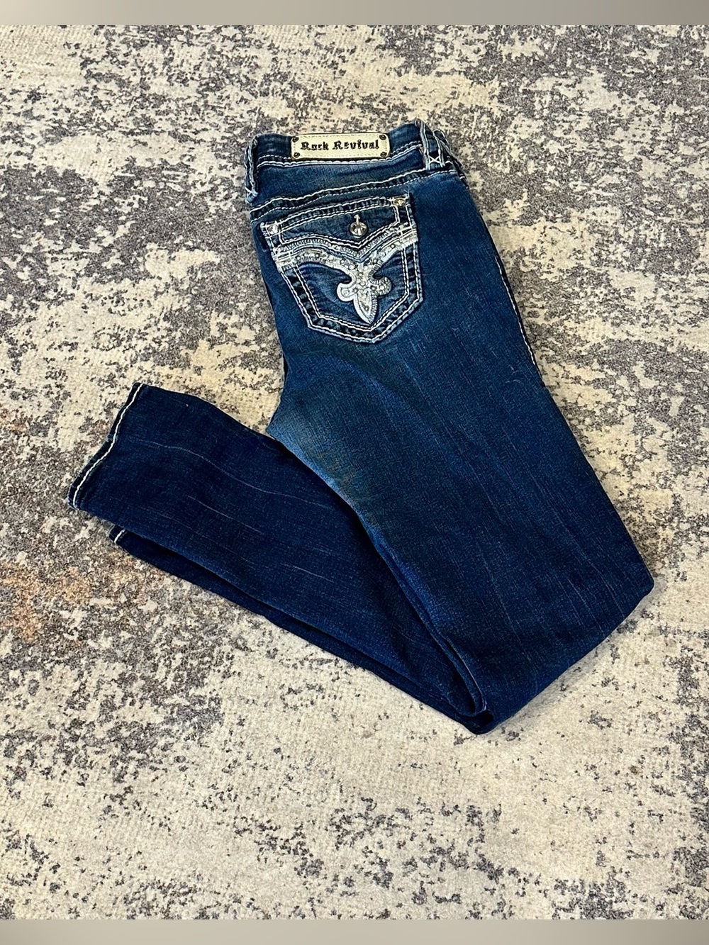EUC Rock Revival Emilia Easy Skinny Jeans—sz 30